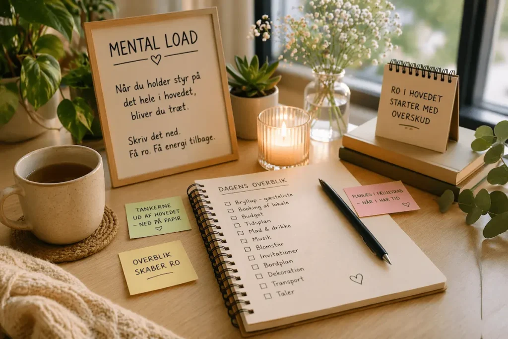Mental load - skab ro i hovedet